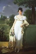 Joseph Blondel Portrait of Felicite oil painting